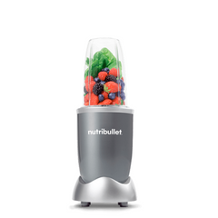 Nutribullet 600W Cinza - Liquidificador Individual Blender E Extrator De Nutrientes