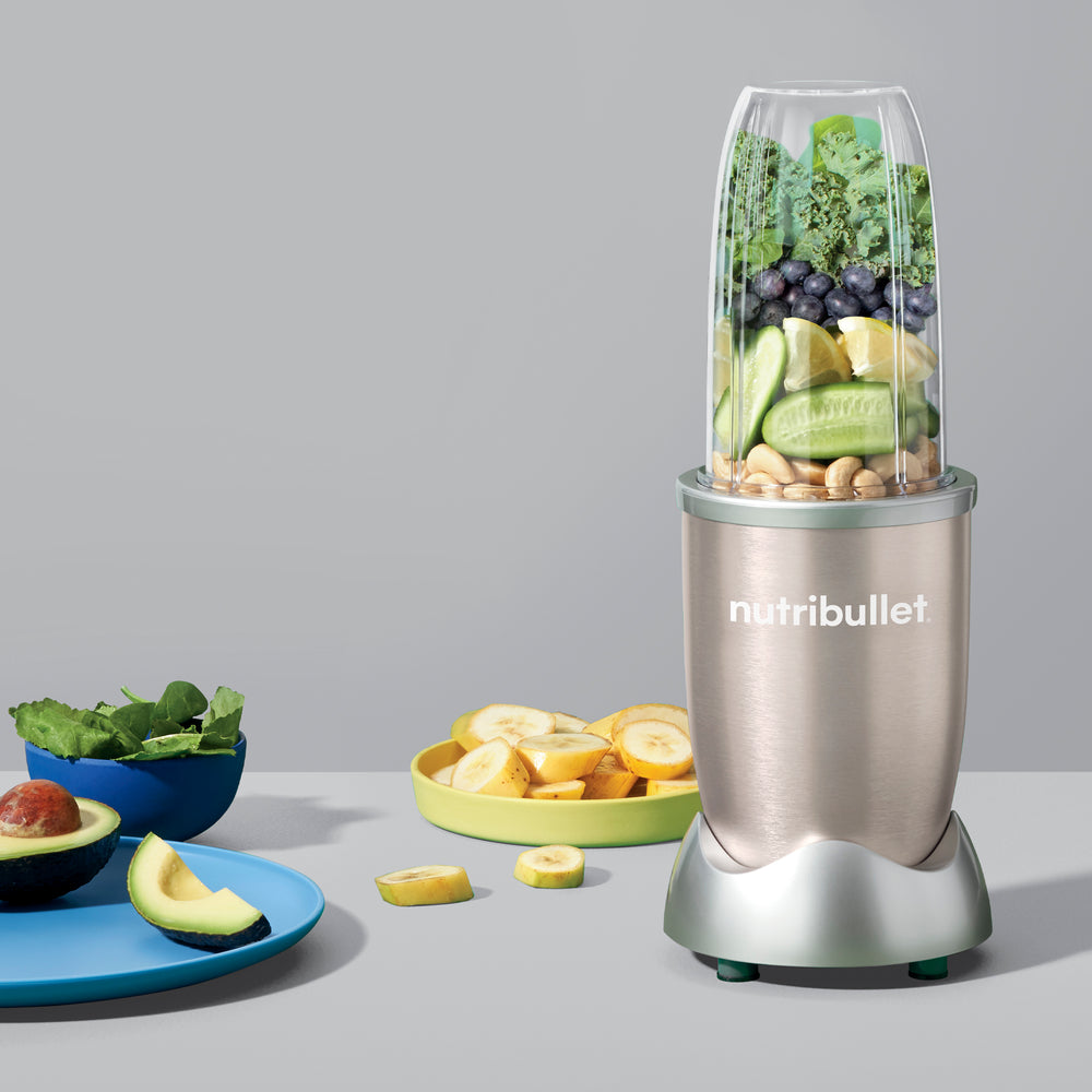 Liquidificador Individual Blender e Extrator Nutribullet 900W Champagne