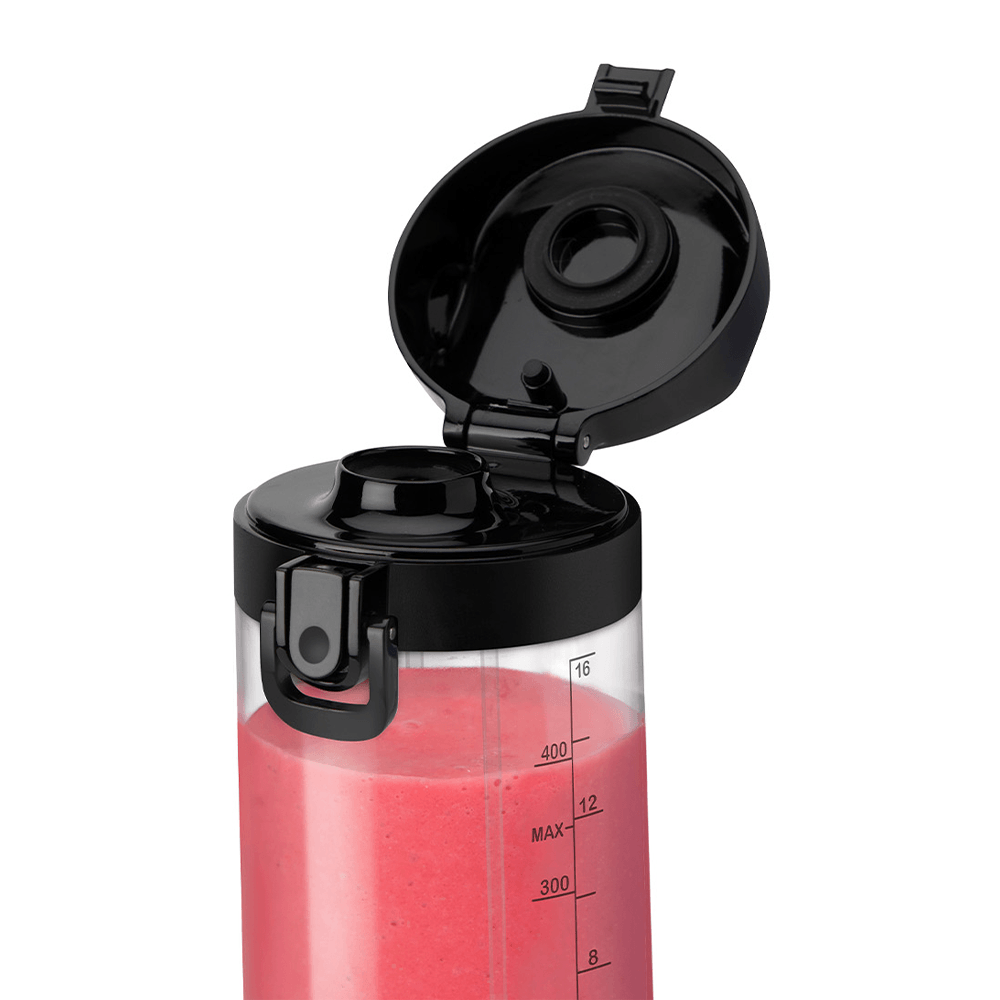 Liquidificador Blender Portátil Nutribullet Recarregável Bivolt Preto