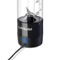Liquidificador Blender Portátil Nutribullet Recarregável Bivolt Preto