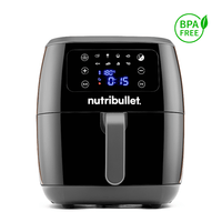Fritadeira Sem Óleo Airfryer Digital Nutribullet 7L Xxl 1700W Com Tecnologia 360° Ultra (220v) - Outlet