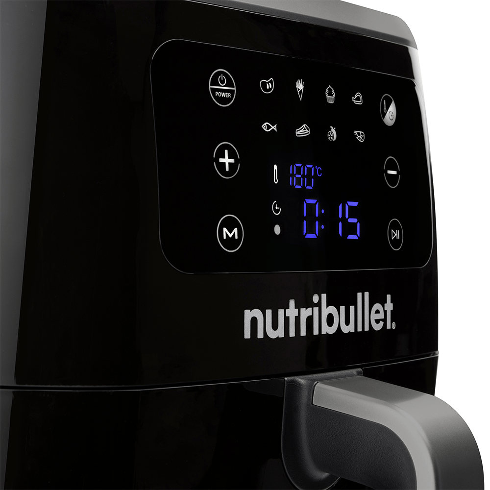Fritadeira Sem Óleo Airfryer Digital Nutribullet 7L Xxl 1700W Com Tecnologia 360° Ultra