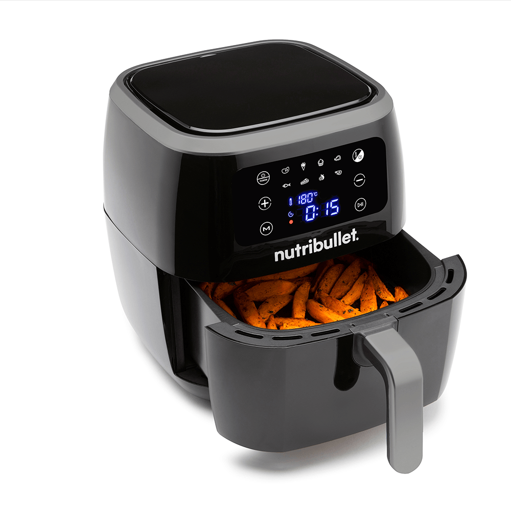 Fritadeira Sem Óleo Airfryer Digital Nutribullet 7L Xxl 1700W Com Tecnologia 360° Ultra (127v) Outlet