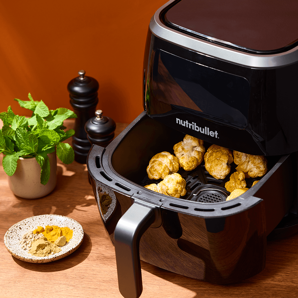 Fritadeira Sem Óleo Airfryer Digital Nutribullet 7L Xxl 1700W Com Tecnologia 360° Ultra