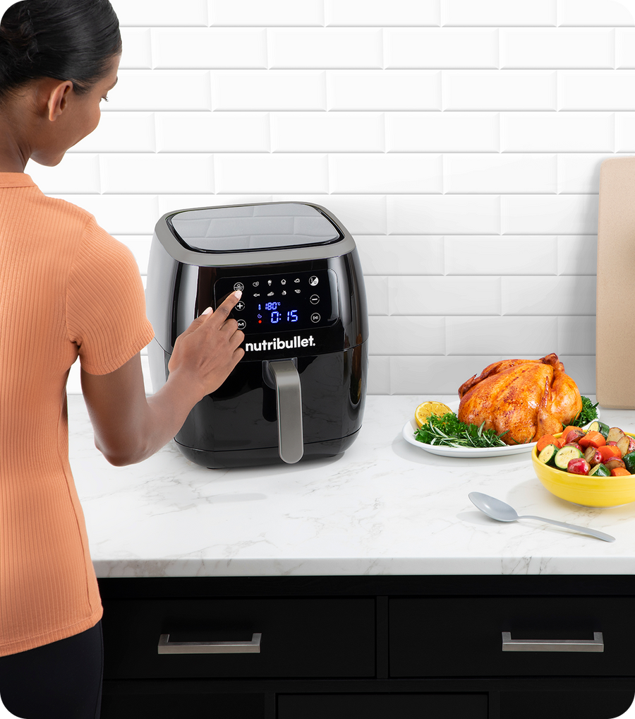 Com apenas um toque: