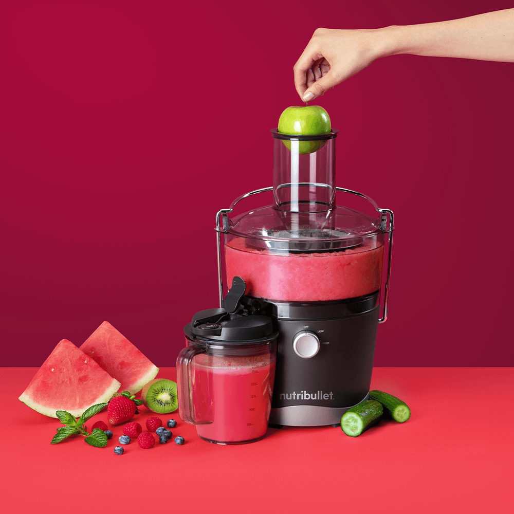 Centrífuga De Alimentos Juicer Nutribullet 800W Super Extrator De Sucos Potente