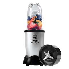 Liquidificador Individual Blender Nutribullet Magic Bullet 200W Cinza (127v)- 7 Itens