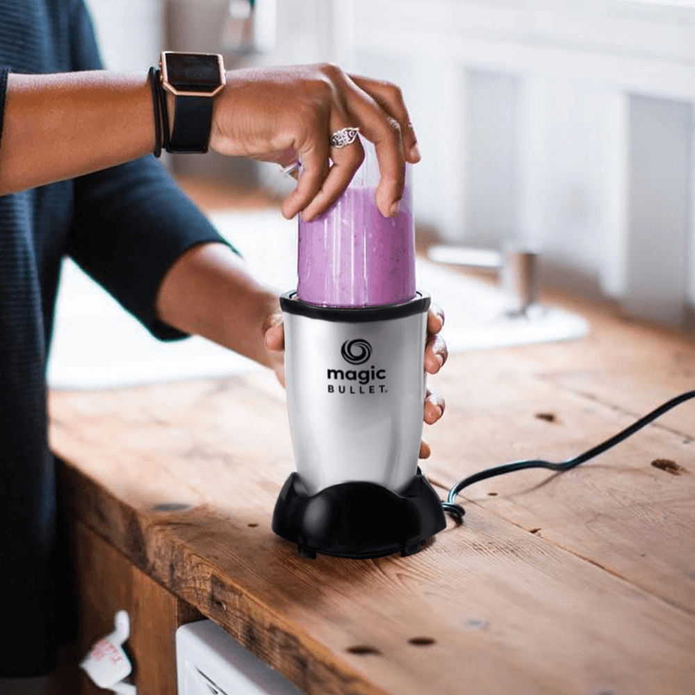 Liquidificador Individual Blender Nutribullet Magic Bullet 200W Cinza (Pré-Venda)